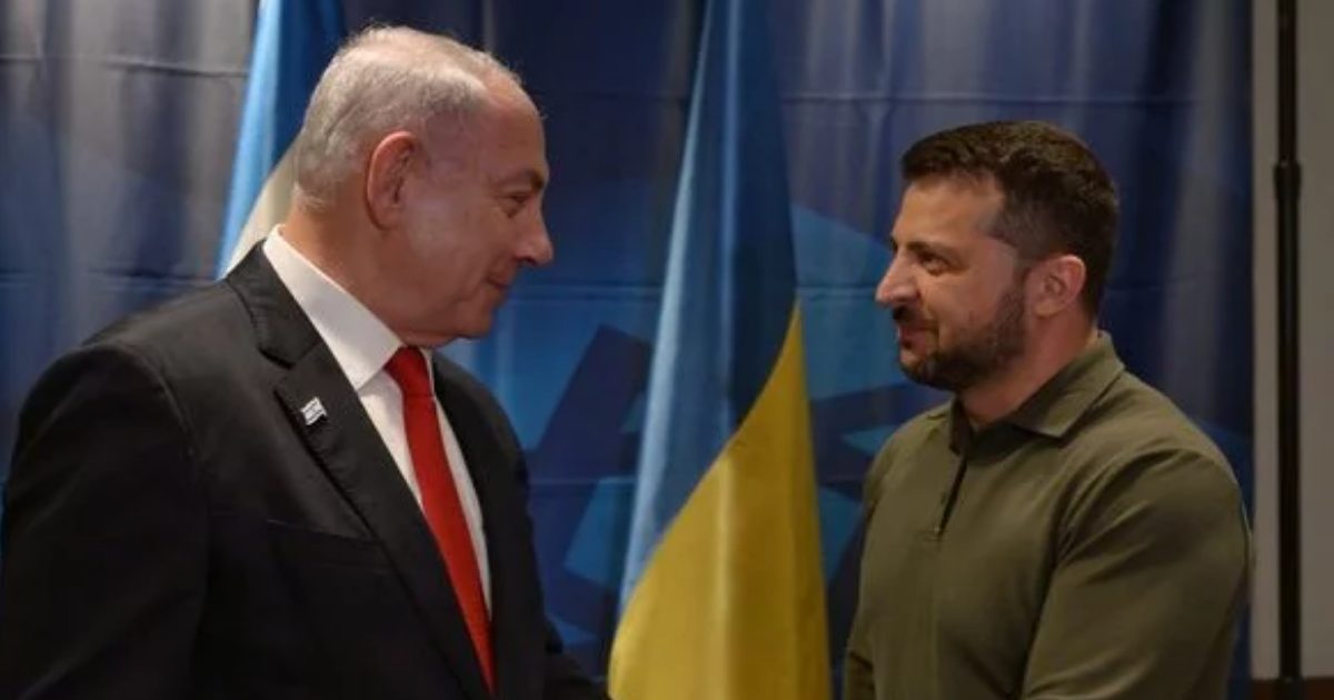 Netanyahu and Zelensky meet at their first face-to-face meeting at the United Nations