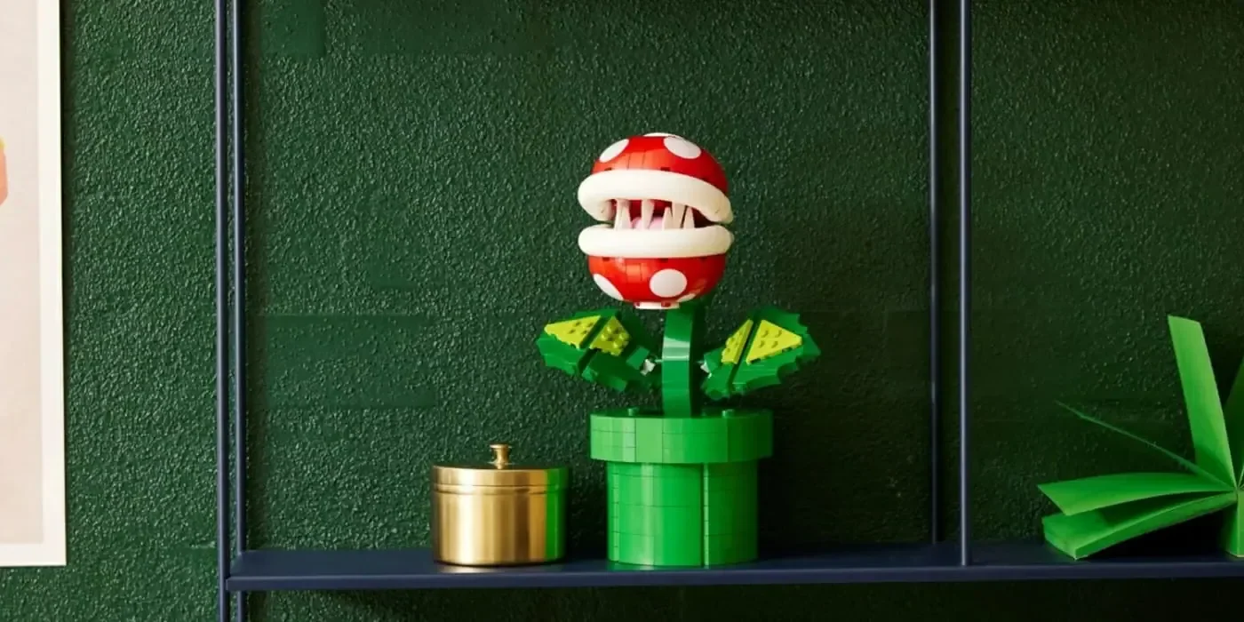 The next Lego Mario Set for Adult Collectors is a Giant Piranha Plant