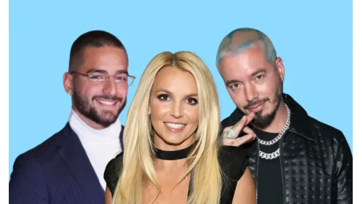 Are Britney Spears, Maluma and J Balvin preparing a musical collaboration?