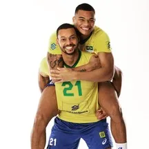 Brothers and Volleyball Teammates Darlan And Alan Are Successful In The National Team