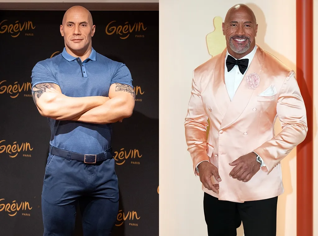 Dwayne Johnson joins the criticism of his own wax figure