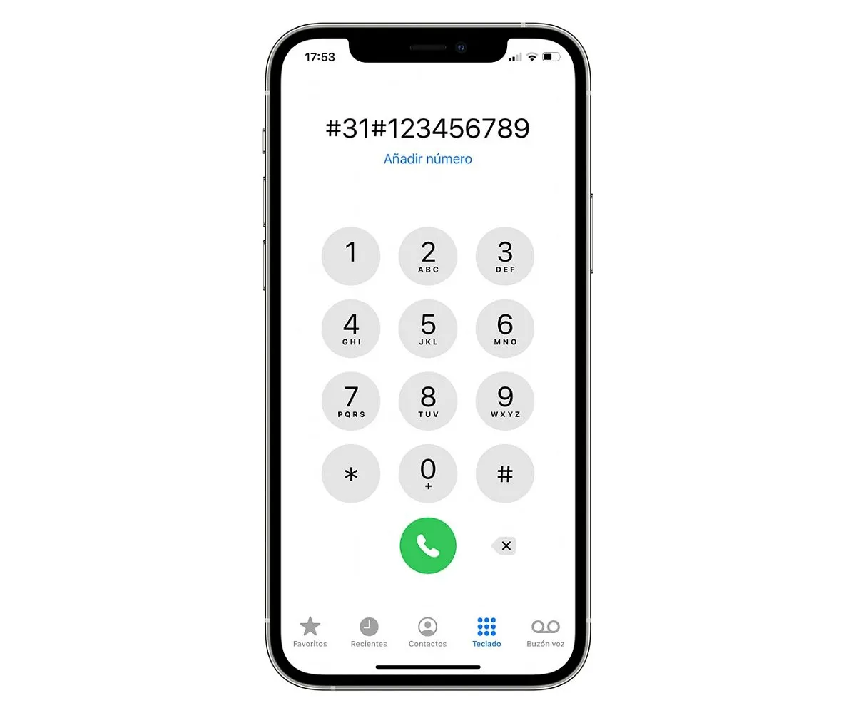How to make a timely call from an iPhone with a hidden number?