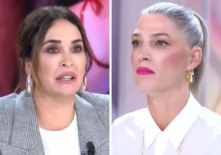 Tension between Vicky Martin Berrocal and Laura Sanchez in TardeAR